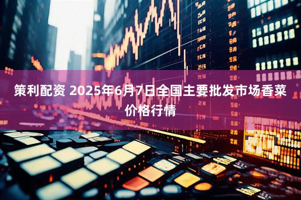 策利配资 2025年6月7日全国主要批发市场香菜价格行情