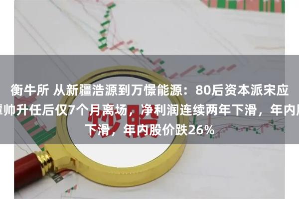 衡牛所 从新疆浩源到万憬能源：80后资本派宋应龙接棒，谭帅升任后仅7个月离场，净利润连续两年下滑，年内股价跌26%